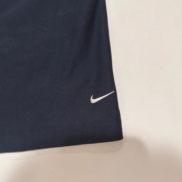 Vintage Nike Gray Tag Women’s 2XL Navy Blue Athletic Tights Leggings - Picture 2 of 7